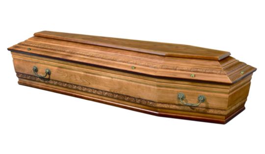 Cercueil inhumation Saturne